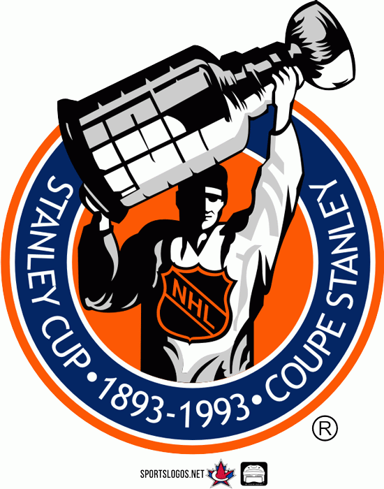Stanley Cup Playoffs 1993 Anniversary Logo DIY iron on transfer (heat transfer)